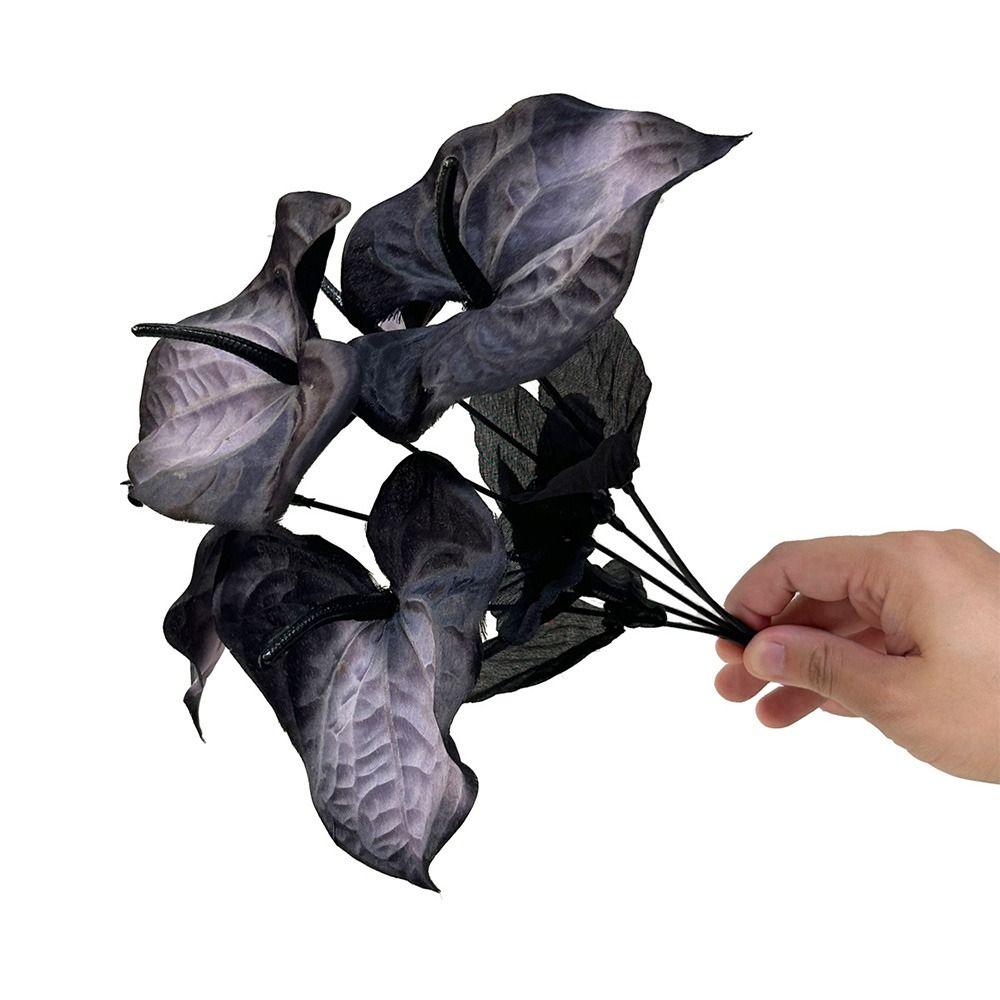 Silk Calla Lily Artificial Flower Multicolor Faux Red Palm Creative Fake Flower Home Decoration