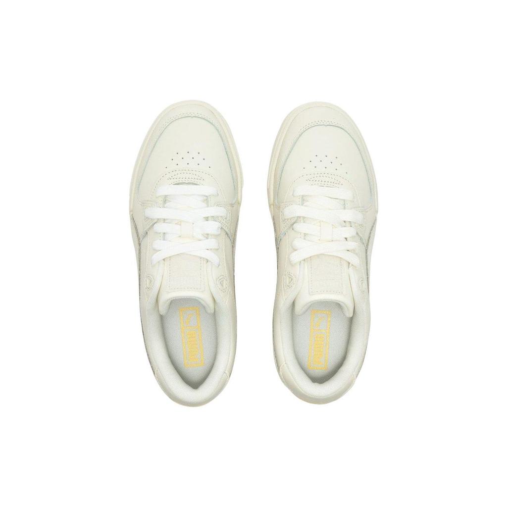 Puma Ca Pro Lux Cord Warm White Clementine Unisex Sneakers Cream 390129-02