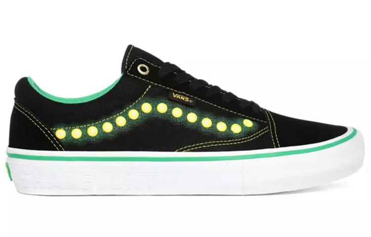 Old Skool Shake Junt x Old Skool Vans Pro 'Черный Зеленый' VN0A45JC0V4