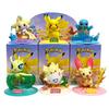 Набор из 6 шт. Игрушки Pokemon в слепой коробке 8 см Фигурка Покемона Пикачу Чармандера Сквиртла Бульбазавра Пиплупа Селеби Модель Декор