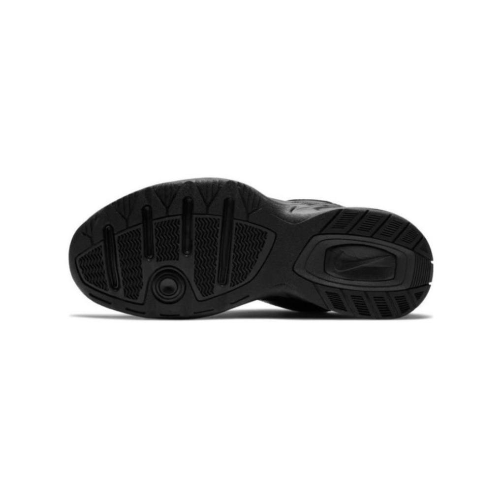 Nike Air Monarch 4 Нескользящие, Износостойкие, Легкие Низкие Кроссовки-Сникеры Унисекс Черно-Белые 415445-001(Команда502-)