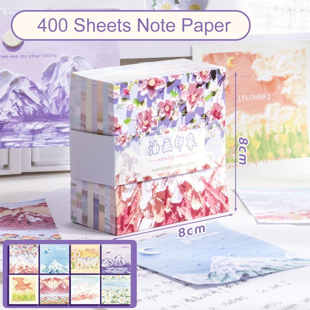 400 листов нелипкой бумаги для заметок Capybara Kawaii Memo Notepad Letterpad Memo Reminder Paper Gift