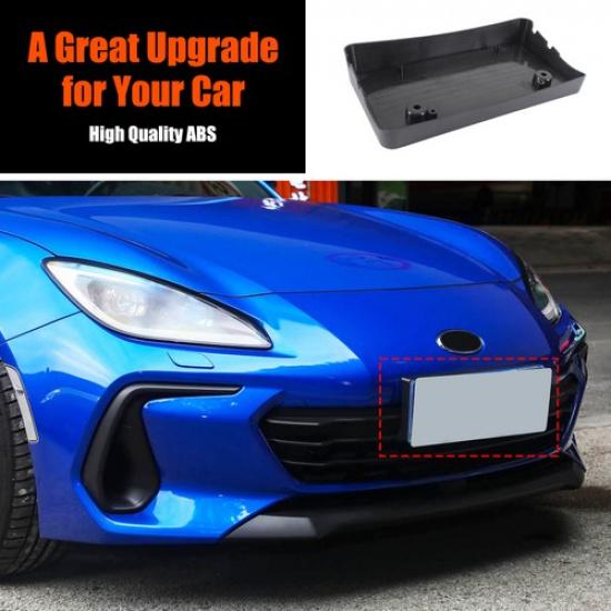 ABS Replacement Car Front Bumper License Plate Bracket For Subaru BRZ -2025