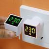 EU Plug Digital Voltmeter Universal Car Motorcycle Detector New Test Indicator Light Voltmeter