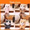 Cat Cute Realistic Plush Keychain With Ultra Soft Pp Cotton Bag Gift Charm
