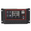 LCD  Solar Charge Controller 5V /2.5A Dual USB PWM Cell Panel Regulator Automatic Identification