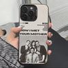 H-Как я встретил вашу маму Himym Чехол для телефона для iPhone 17,16,15,14,13,12,11 Plus,Pro Max,XS,Разноцветный Серебристый Черный Чехол