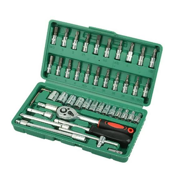 Ratchet Wrench Socket Set: Multi Car Repair Tool Kit