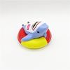 Cute Shark Pool Float Toy Model For Car Decor And Computer Accessories Case
