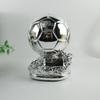 Ballon d'Or Trophy Ornament: Resin Football Craft, 2022 World Cup Souvenir, In Stock
