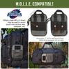 MAXPEDITION Карманный органайзер MOLLE 1000D Нейлоновый тактический подсумок для повседневного ношения Инструмент и хранение снаряжения для и использования для выживания E.D.C. (Волчий серый)