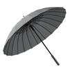 MAYDU M7002 Мужской очень большой зонт с 24 спицами, ветрозащитный, с длинной ручкой