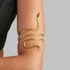 Retro Metal Punk Coiled Snake Spiral Upper Arm Cuff Armlet Armband Bangle Women Girls Jewelry Egypt Swirl Snake Arm Cuff Armlet