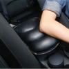 Black Car Armrest Pad Cover Auto Center Console Box PU Leather Auto Cushion Mat