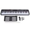 61 Keys Piano Keyboard Electronic Digital Piano with Built In Speaker Microphone Sheet Stand for