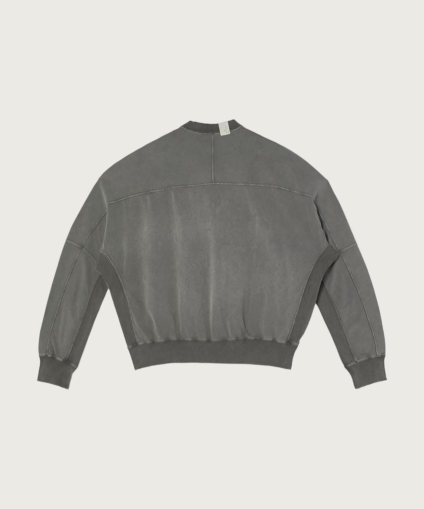CHAMPION X N.Hollywood Reversible Crewneck Sweatshirt Dark Grey