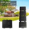 25W Solar Panel Phone Charger IPX6 Waterproof Overvoltage Protection Foldable Design Universal Portable Solar Panel Charger