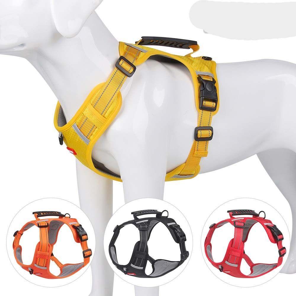 For Small Medium And Large Dogs Pet Chest Strap Pet Supplies Dog Harness Vest Pet Harnesses Leash