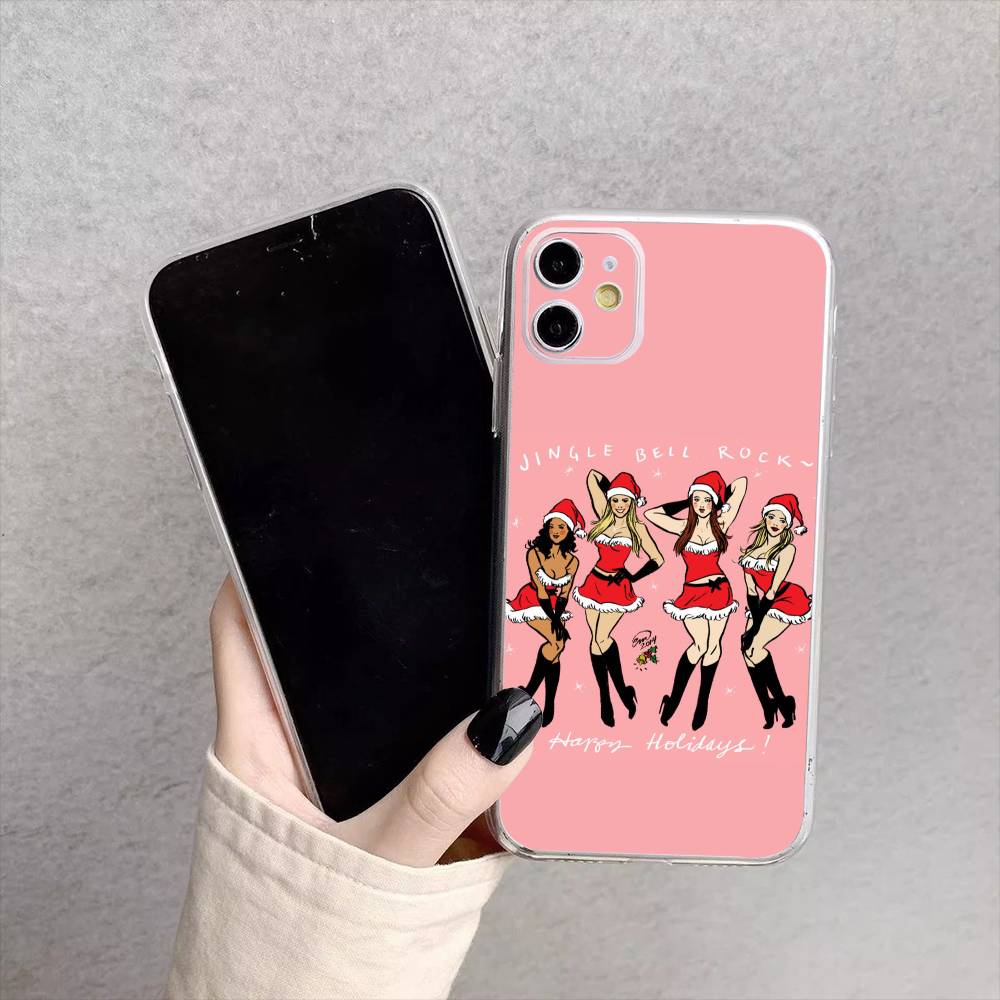 Movie M-Mean G-Girls Phone Case For iPhone17,16,15,14,13,12,11 Plus,Pro Max Soft Transparent Cover