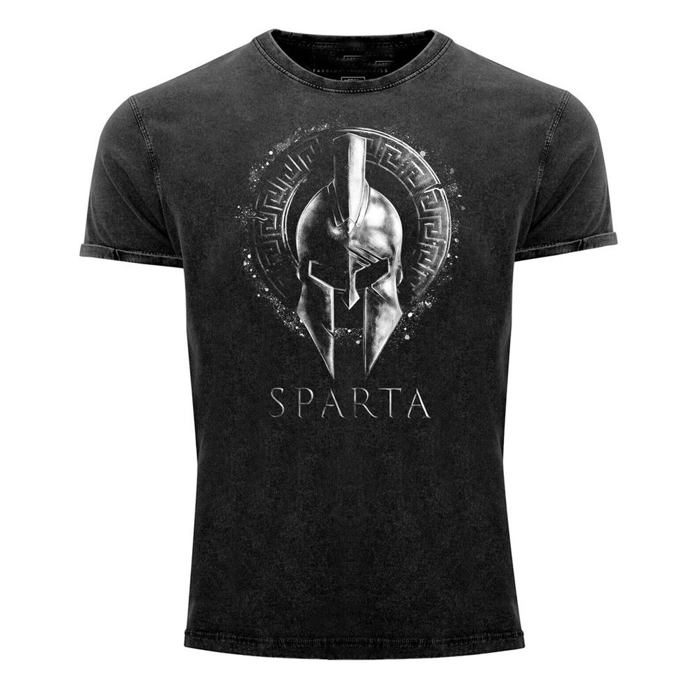 Мужская футболка Spartan Warrior 3D Print Oversize Футболка Летняя футболка с круглым вырезом и короткими рукавами Высококачественная одежда Свободный дышащий топ