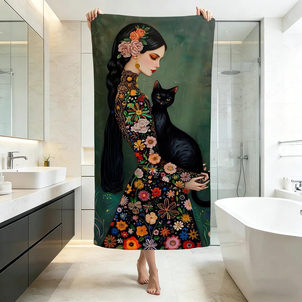 Luxurious G-Gustav KlimtS Towel Five-Star Hotel Quality Eco-Friendly Ultra Soft Thick Towels & Beach Towels