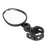 Durable 360 Degrees  Rotate Adjustable Handlebar Rearview Road Mountain Bicycle Safety Mirror Oval