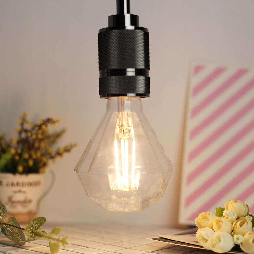 Светодиодная лампа E27 4 Вт винтажная декоративная лампа накаливания для люстры настенный светильник 220 В теплый свет