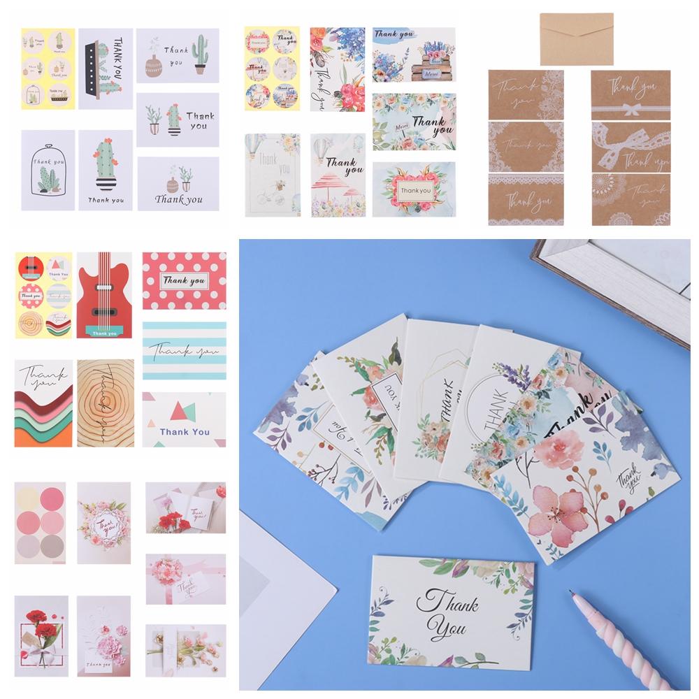 Labels Online Retail Express Appreciate Flower Thank You Letter Appreciate Cards "Thank You" Cards