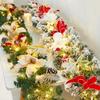 Christmas Snowflake Garland for Hotels, Malls, Windows, Doors & Stair Handrails