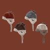 Knitted Ear Protection Cap Cartoon Dinosaurs Earflap Hats Fashion Children's Hats  Autumn Winter