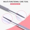 Stainless Toe Nail File Double Ended Pedicure File Satin Edge Ingrown Toe Nail Lifter Onychomycosis 