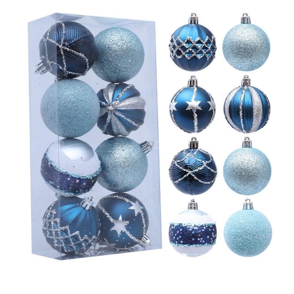 Гальванизированный Рождественский Подвесной Шар Небьющийся Украшение для Рождественской Елки Фотореквизит