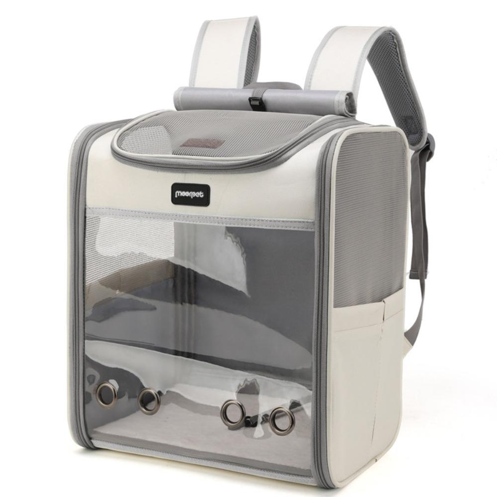 Large Space Pet Backpack Transparent Cat Carrying Bag Pet Carrier Bag Cat Dog Transport