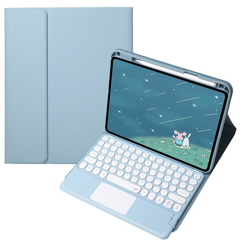 Кожаный чехол для iPad 10-го поколения 11/10.9'' с Bluetooth-клавиатурой и слотом для стилуса