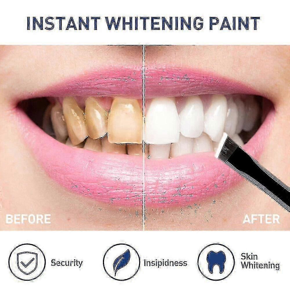 Tooth Paint, Instant Teeth Whitening Paint Extra Strong White Tooth Polish Gel Tw