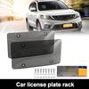 2Pcs Car License Plate Tinted Tag Shield Cover Plastic Clear Protector ABS License Plate Cover FOR US Vehicles