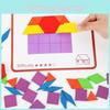 155 Wooden Kids Piece Creative Puzzle Set With Shape And Color Cognition