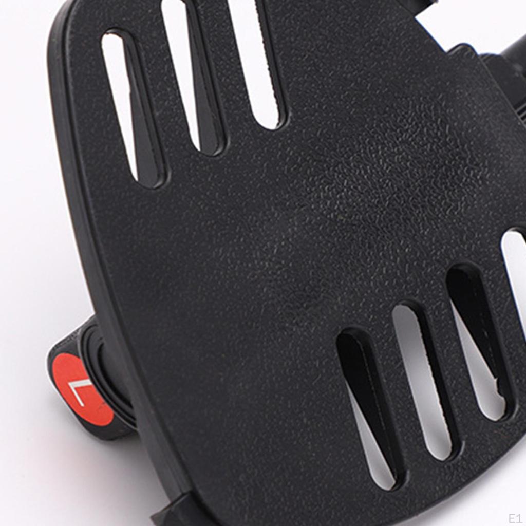 Педаль для велотренажера с ремешком Многоцелевая Нескользящая Износостойкая Сверхпрочная Замена