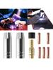9Pcs/Set 15Ak Mig/Mag Welding Nozzle Contact Tips 0.8X25Mm M6 Gas Connector