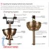 22" Household Electric Ceiling Fan with Hook 3/5 Blades & LED Lighting Fan Silent DC Motor & Energy Saving Fan