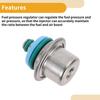 UXCELL Car Fuel Injection Pressure Regulator for Daytona 595 1998-2001 No.09RV001