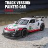 Porsche 911 GT3 RSR Match Version Моделирование Литые игрушечные машинки Звуки и свет Инерционный автомобиль 1:32 Сплавная Модель Суперкара