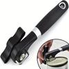 Effortless Stainless Steel Can Opener – Easy-Grip, Multi-Use, No Electricity, Safe & Portable