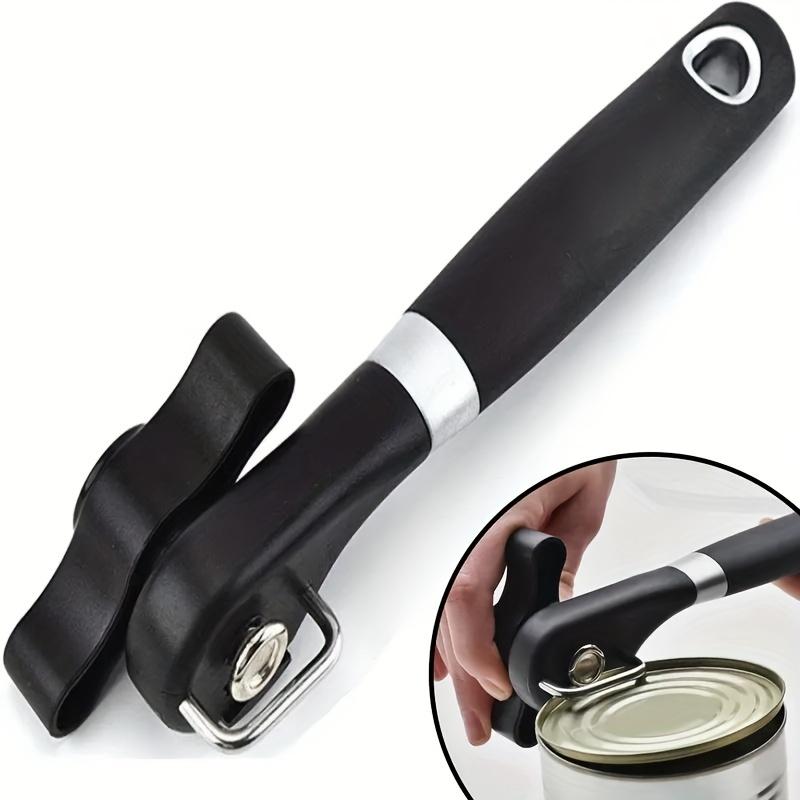 1 Stainless Steel Can Opener, Manual and Easy To Open, Quick and Simple Multi-functional Kitchen Tool, Easy To Open Cans