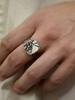 Harang Hr 28R_Silver Crack Ring