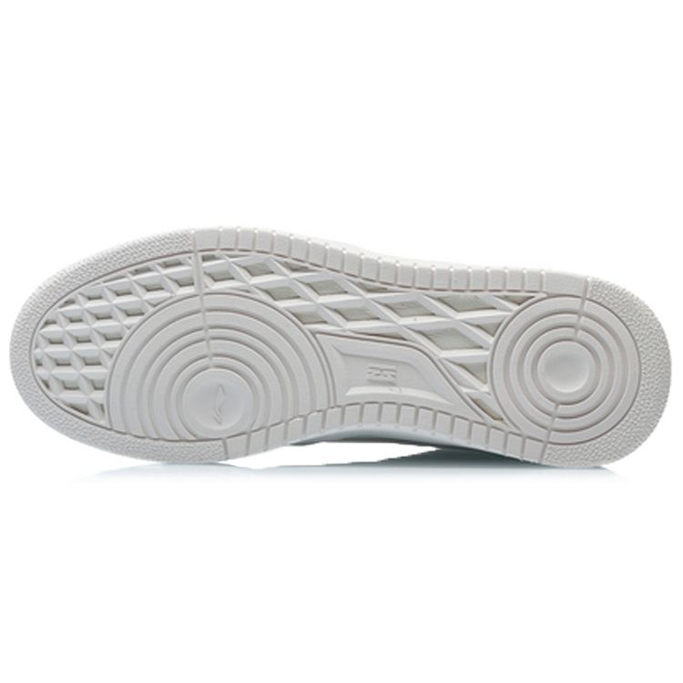 Li-Ning Versatile Strategy Simple Versatile Non-Slip Wear-Resistant Low-Top Skate Shoes Men Sneakers White AGCQ307-5