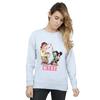 Disney Womens/Ladies Wreck It Ralph Belle And Vanellope Sweatshirt