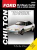 Книга Ford Mustang 79-93 & Mercury Capri 79-86 (Chilton)
