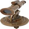 Brass Nautical Alidade Telescope Compass Surveying Theodolite Marine Home Office Table Decor  Survey Transit Telescope Instrument Compass
