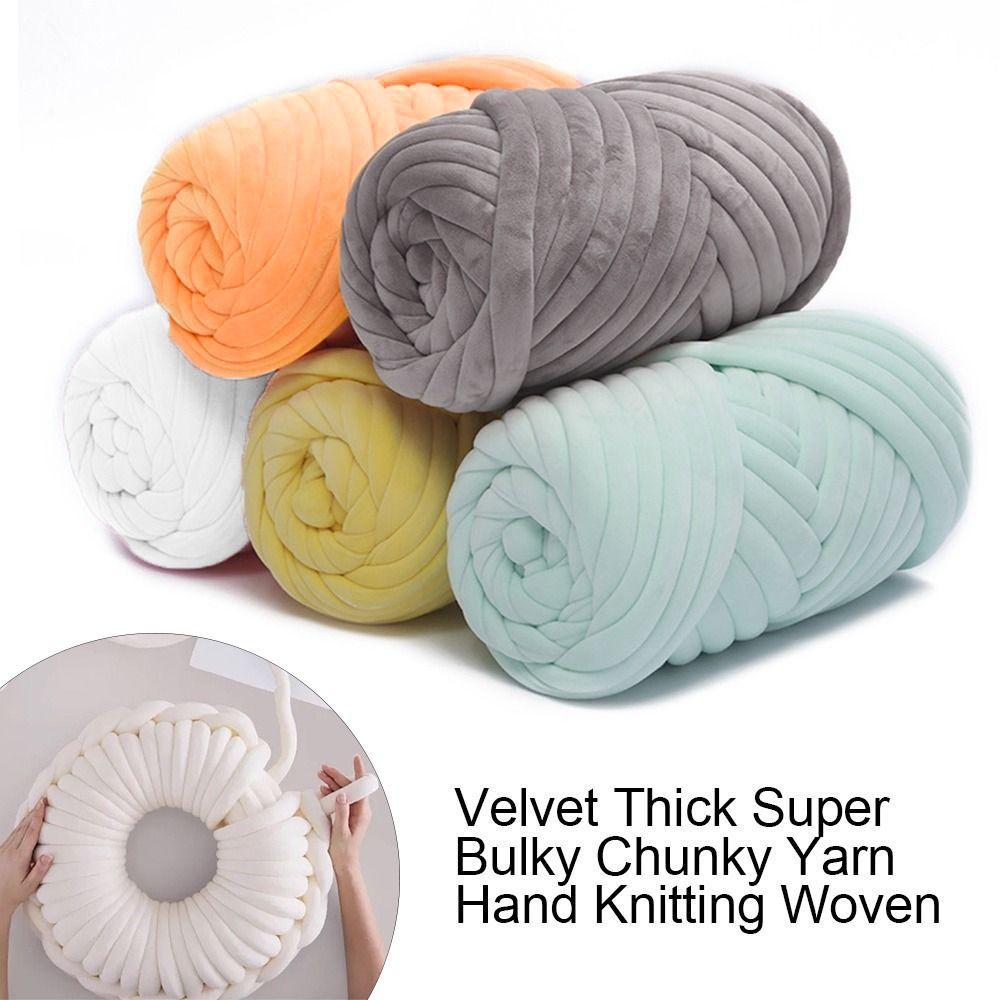 Basket Carpets Sewing Thick For Bag Blanket DIY Hand Knitting Woven Thread Crochet Yarn Yarn Ball